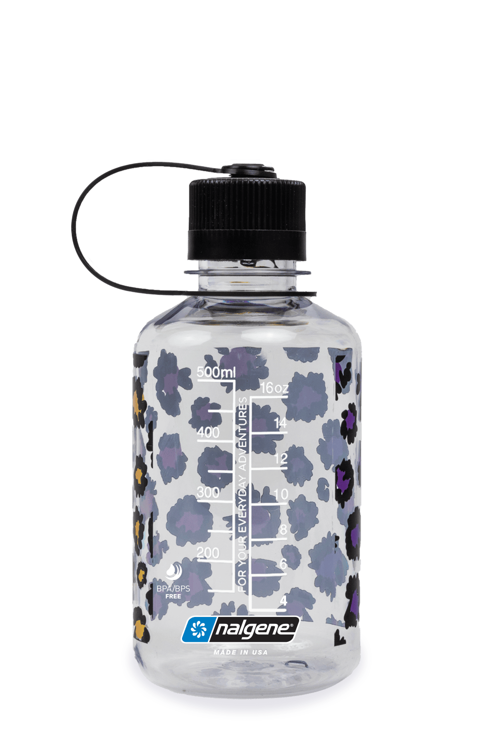 Nalgene product view: 16oz Narrow Mouth Animal Print Bottles F7 — 16oz Narrow Mouth Animal Print Bottles