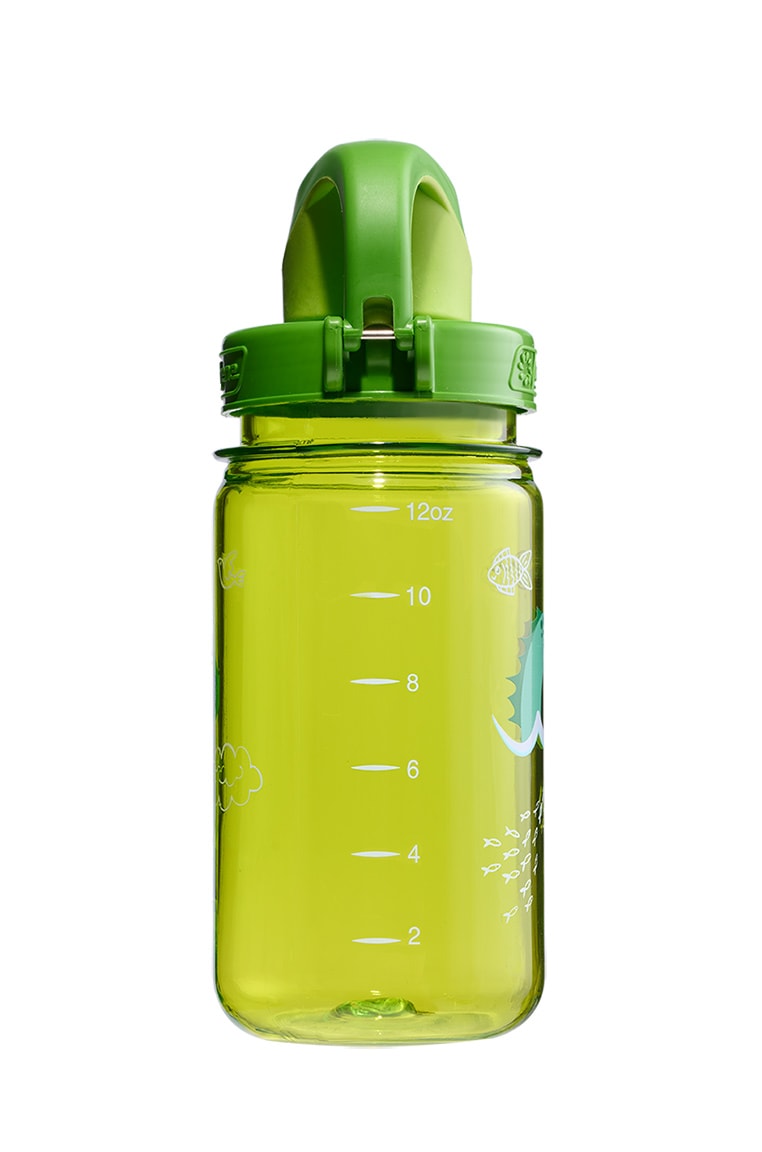 Nalgene product detail: 12oz On-The-Fly Kids Lock-Top Bottle with Graphics K5 — 12oz On-The-Fly Kids Lock-Top Bottle with Graphics